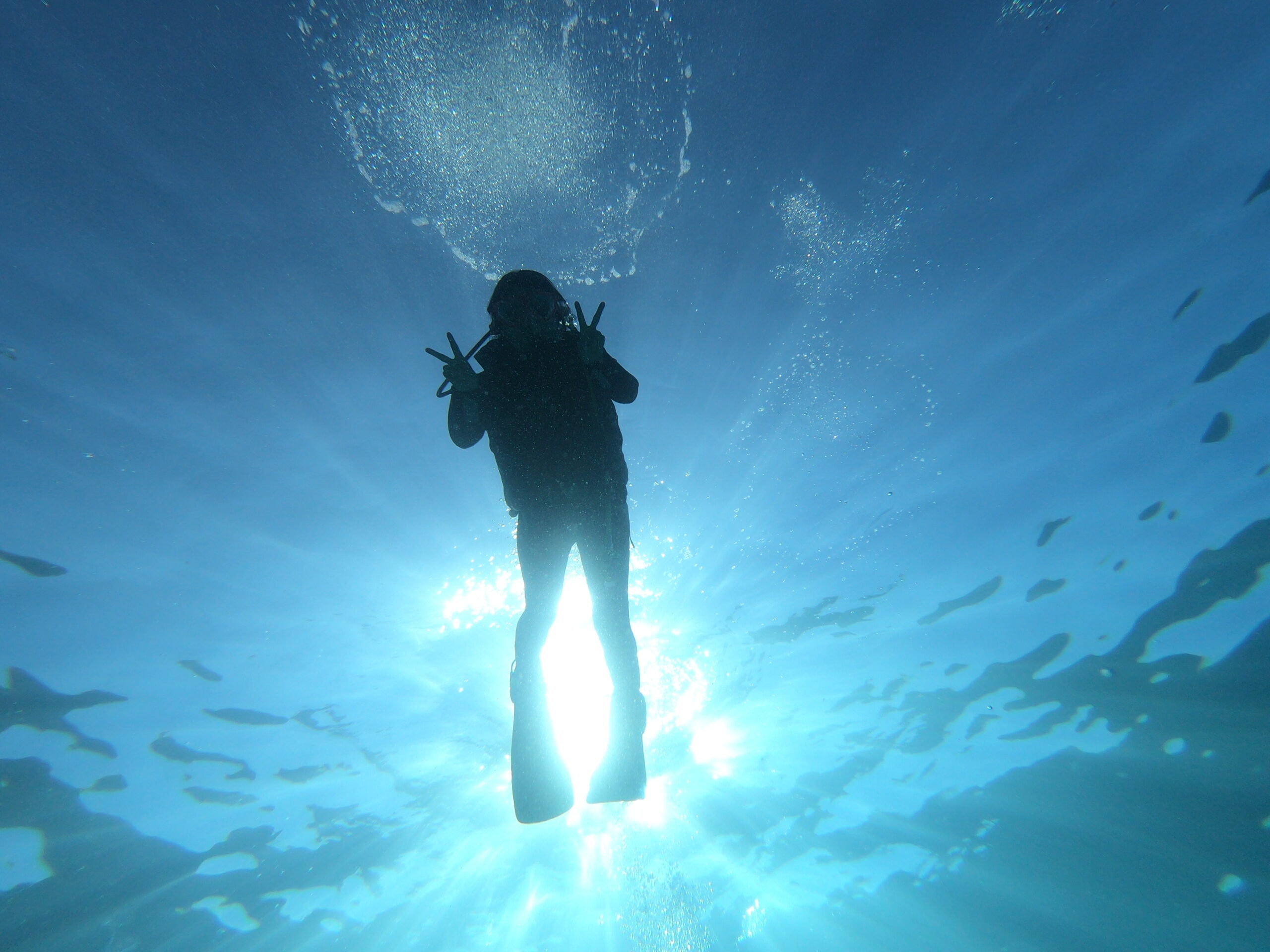 海とき　神津島　ダイビング　海　女子旅　うみとき　ウミトキ　体験ダイビング